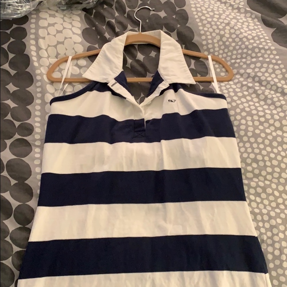 Vineyard Vines halter polo top!